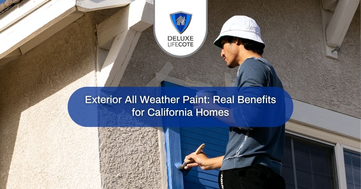 exterior all weather paint real benefits for california homes