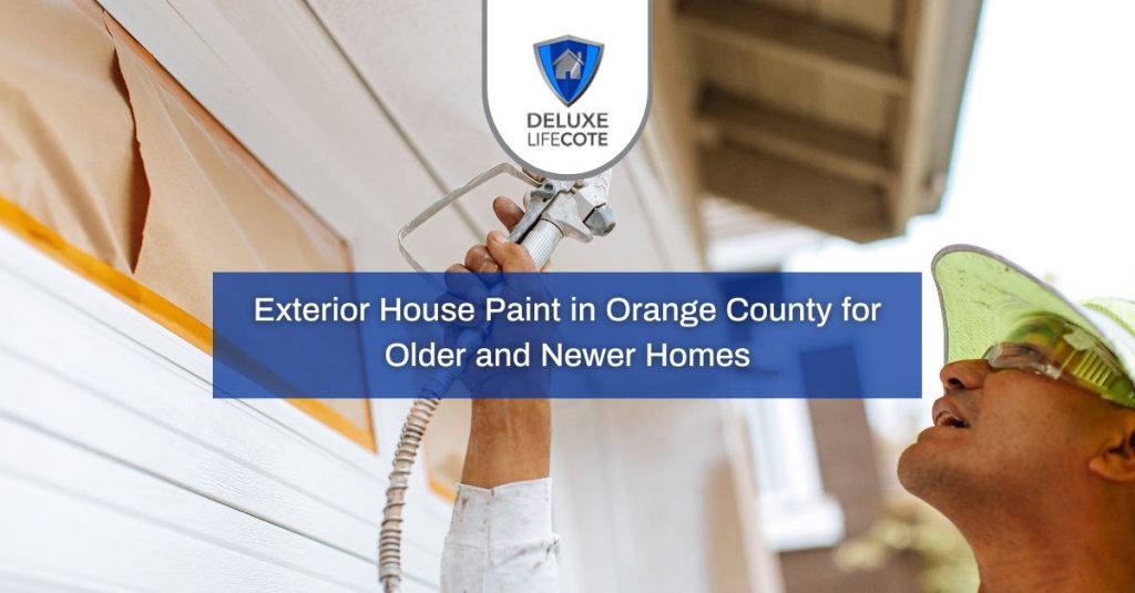exterior house paint in Orange County