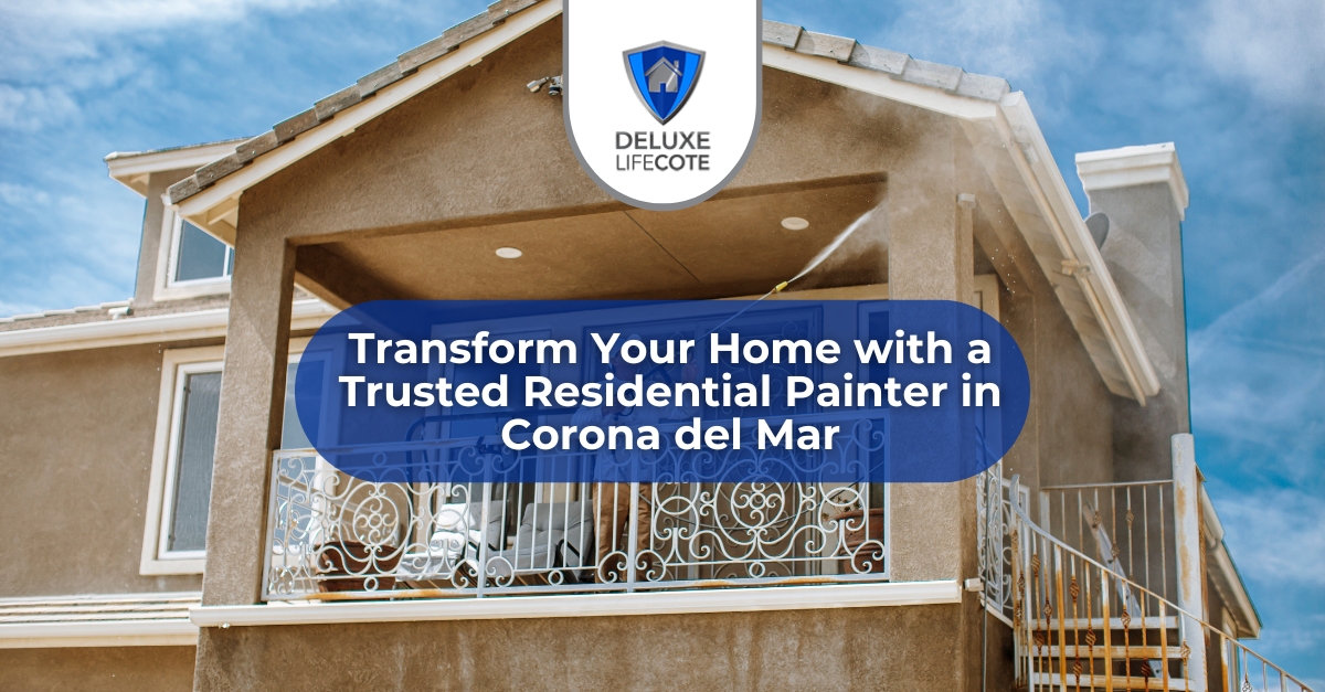 residential painter in corona del mar