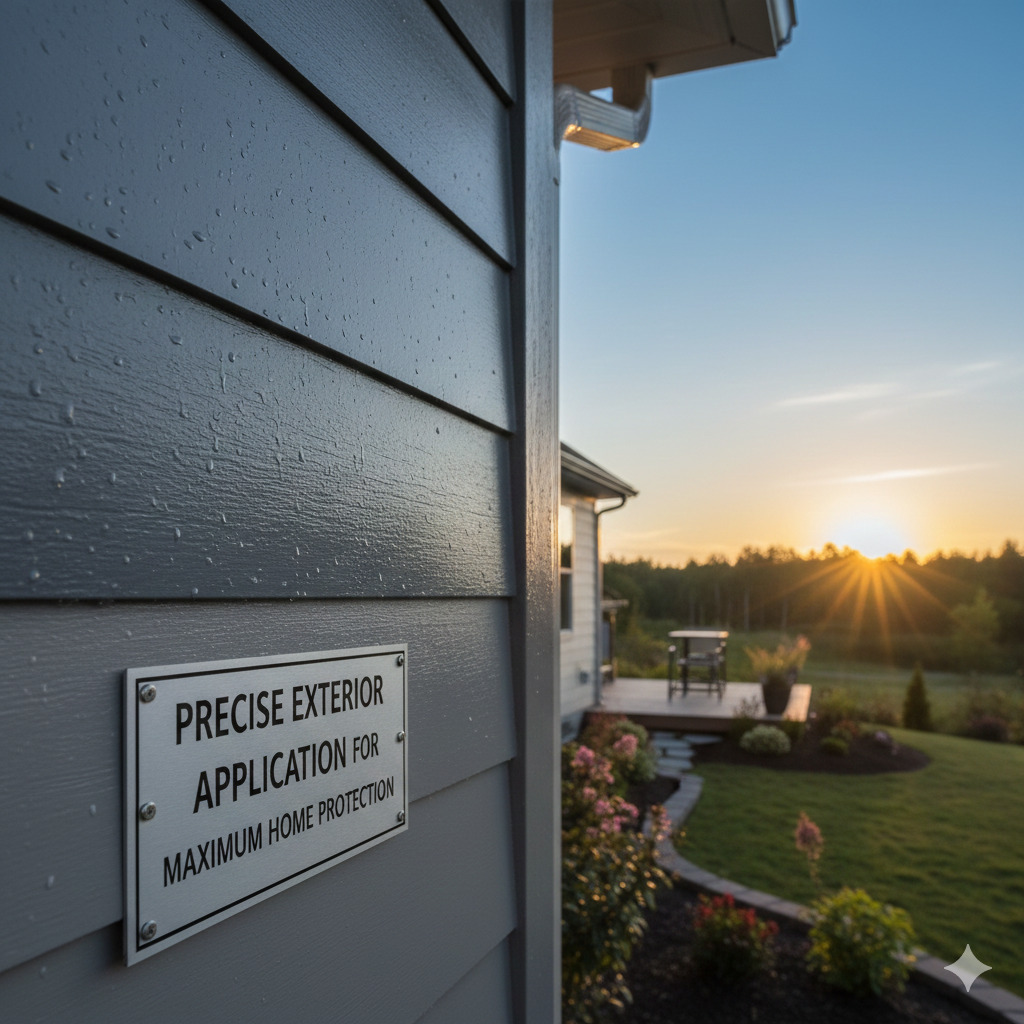 exterior application for home protection