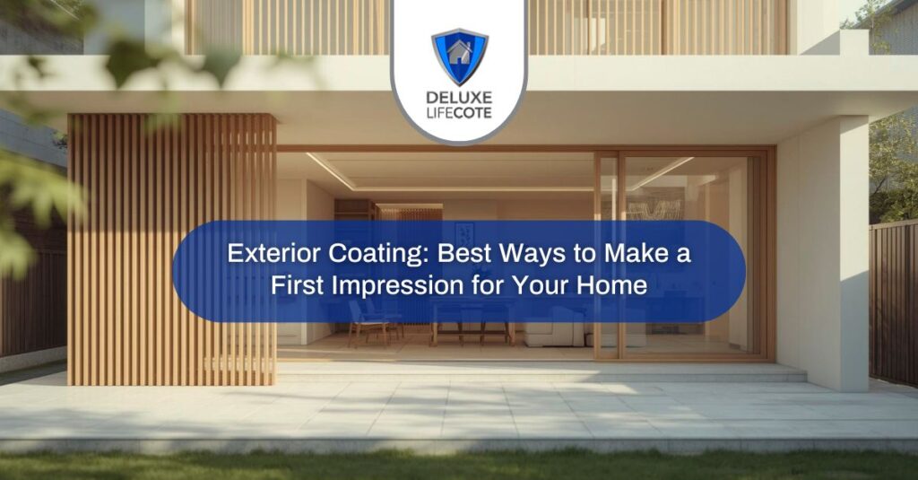 exterior coating best ways to make a first impression for your home